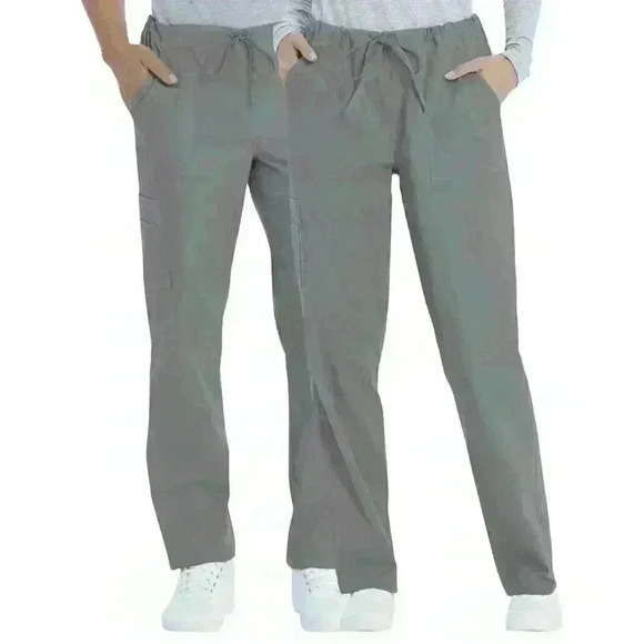 Scrubstar Pants - Unisex Scrubstar Core Essentials Scrub Pants Size 3XL Drawstring Tie Condor Grey